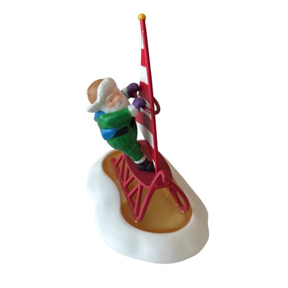 Department 56 North Pole Series "Catch The‎ Wind" - Vintage - 2000-2002 - Picture 1 of 10
